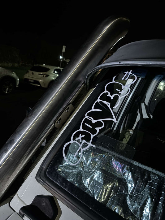 Carvibe | Graffiti Vinyl Window Banner